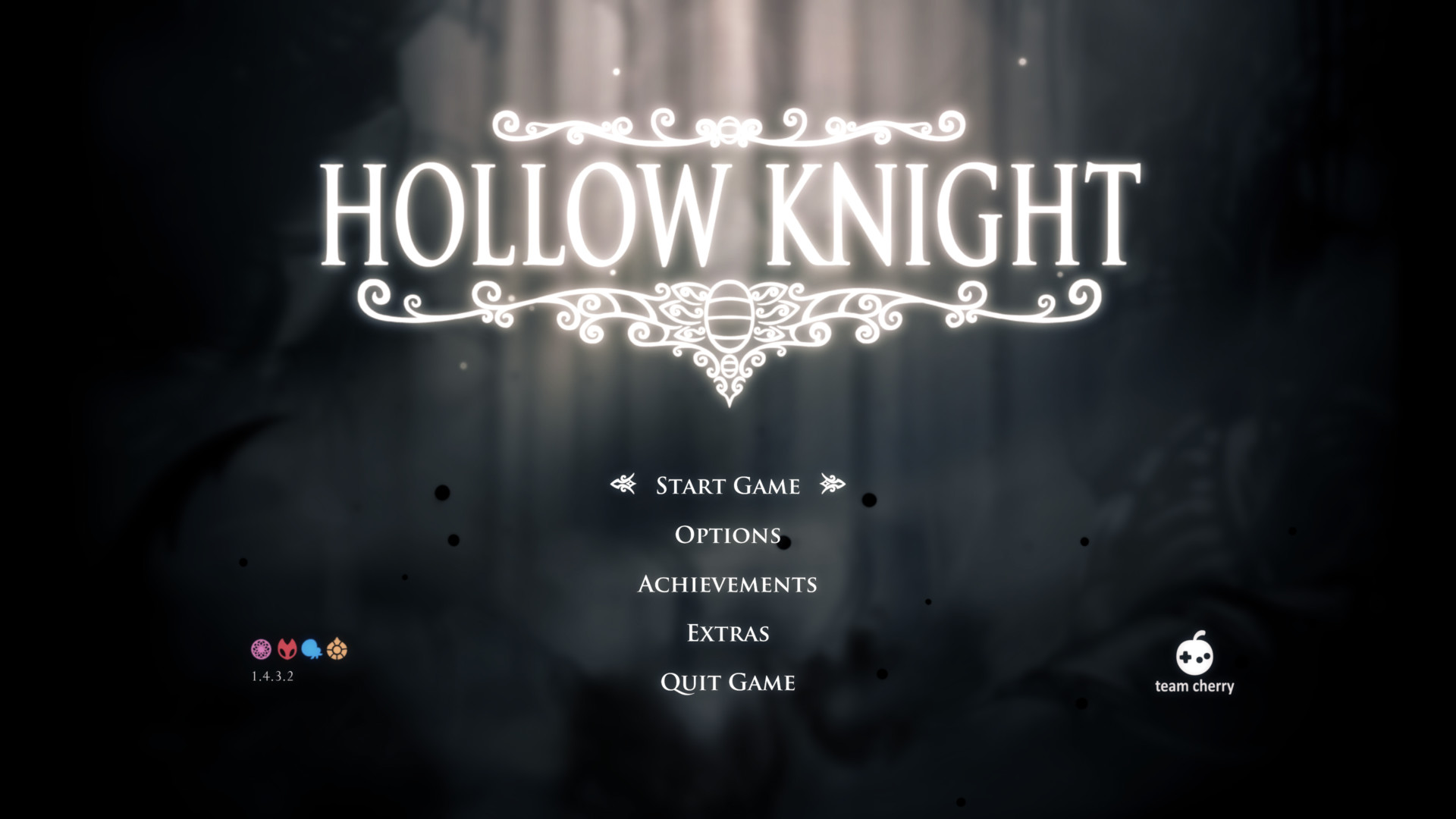 Hollow Knight Main Menu